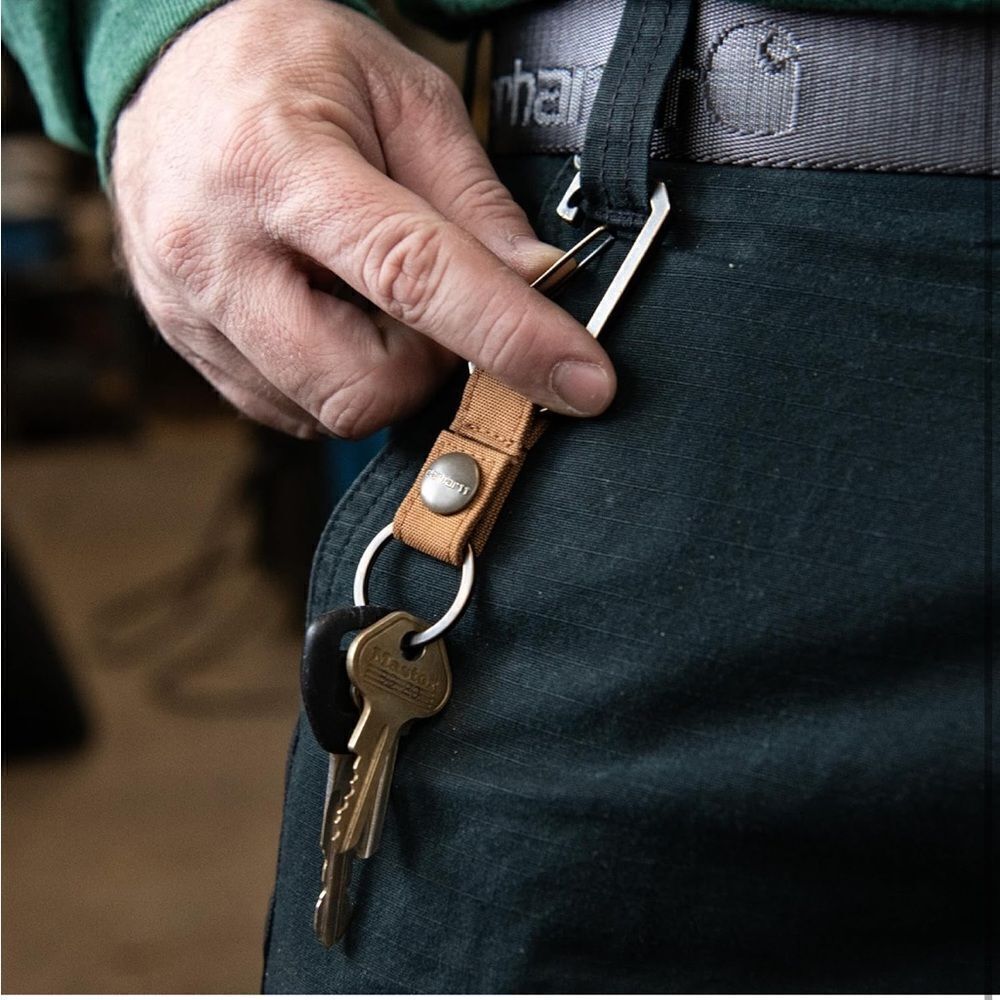 Carhartt Carabiner Nylon Keychain